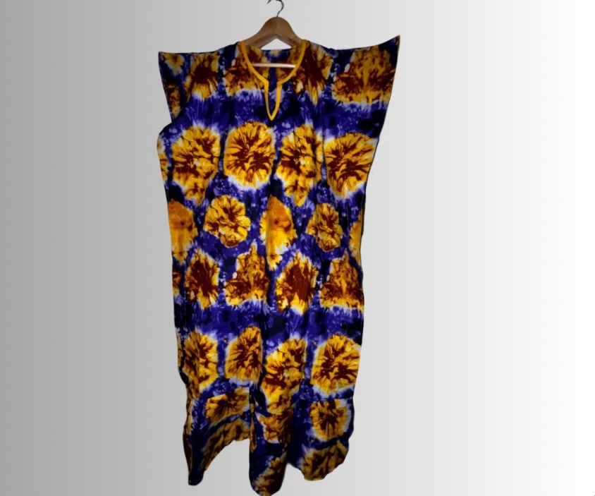 Robe Wax Solaire Indigo & Or